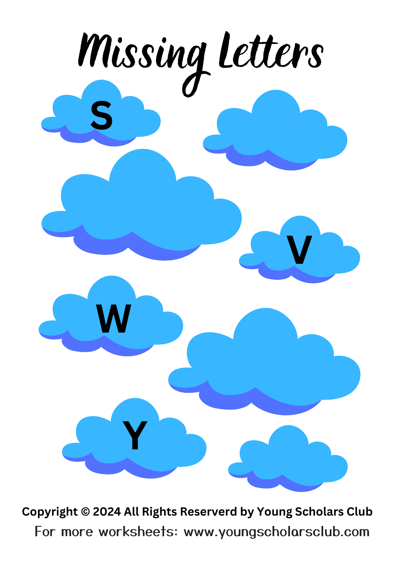 missing letter